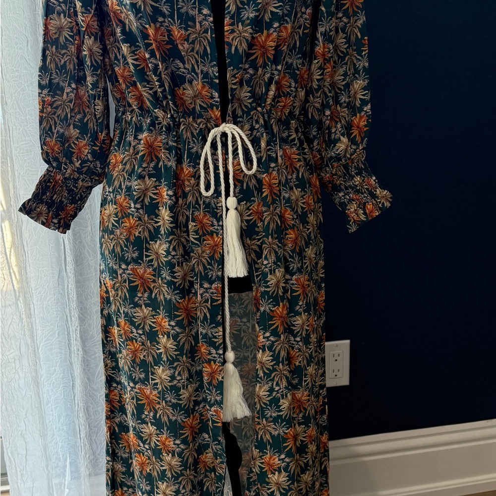 swimsuit cover up Robe Oasis / Kimono/ size small NWT - Picture 3 of 14